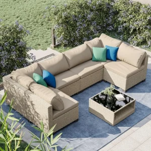 7-Piece, All-Weather Patio Furniture Set