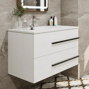 Floating Bathroom Vanity with Sink,