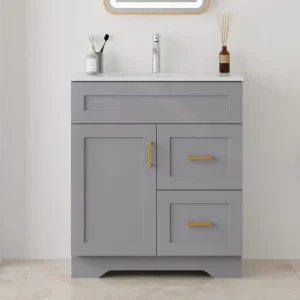 30" Bathroom Vanity & Sink Combo Set